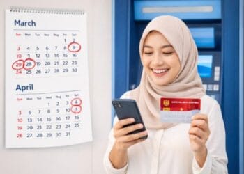 Jadwal pencairan dana bansos tahap 1 2026 di ATM Bank Himbara