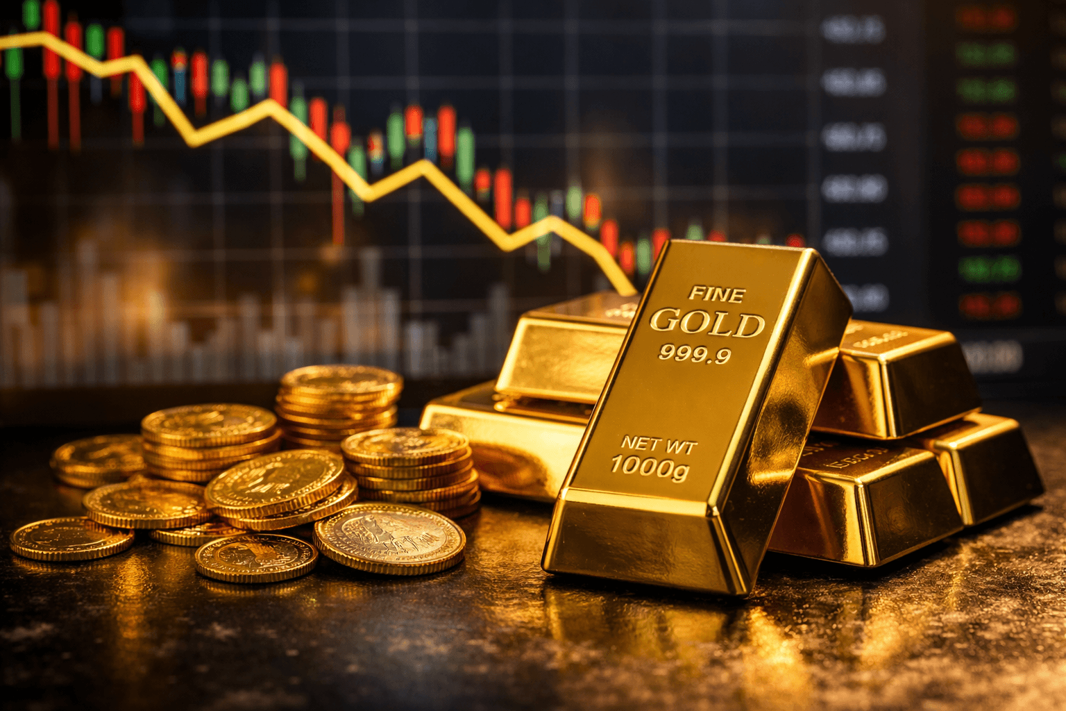 Harga Emas Dunia Turun di Bawah 5.000 Dolar per Ons