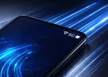 Ilustrasi logo 5G pada layar smartphone sebagai daftar HP 5G termurah 2026