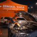 Mekanik sedang mengecek mesin mobil di posko bengkel siaga 24 jam jalur mudik 2026