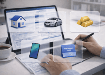 Infografis sederhana mengenai daftar harta yang wajib dilaporkan di SPT Tahunan orang pribadi