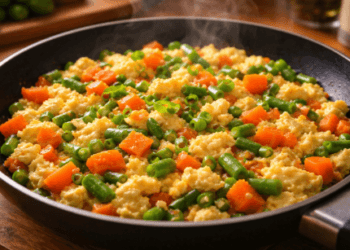 Resep orak-arik telur sayuran praktis untuk menu sehat keluarga pasca-mudik.