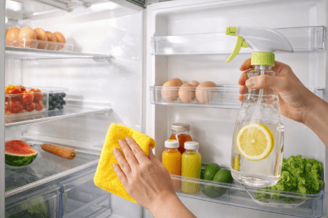 Tips mencuci kulkas yang benar agar bebas bau dan kuman setelah ditinggal mudik.