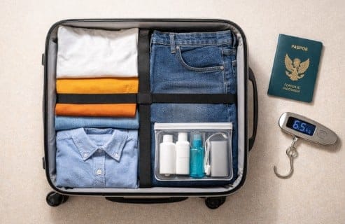 Panduan mengemas barang sesuai aturan bagasi pesawat mudik 2026