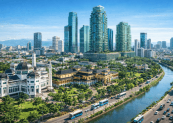 Wajah baru pusat kota yang menjadi sorotan utama dalam Berita Medan 2026.