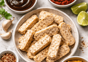 Pilihan Bumbu Marinasi Steak Tempe dengan berbagai profil rasa global dan tradisional.