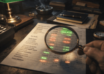 Proses meneliti laporan keuangan perusahaan secara mendalam guna mendeteksi kesehatan bisnis yang sebenarnya.