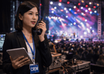 Tugas Liaison Officer dalam mengoordinasikan jadwal dan kebutuhan teknis artis selama berada di lokasi acara.