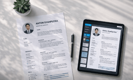 Contoh CV Job Fair Medan 2026 Dengan Desain Profesional Dan ATS Friendly Untuk Melamar Kerja