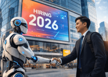 Infografis daftar pekerjaan paling dicari 2026 yang membutuhkan keahlian dalam mengoperasikan alat kecerdasan buatan dan analisis data.