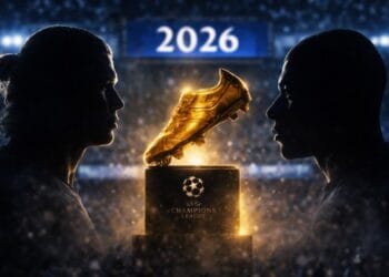 Infografis daftar Top Skor Liga Champions 2026 terbaru