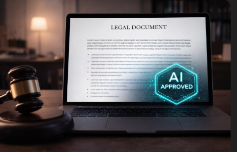 Dokumentasi hukum mengenai regulasi penggunaan kecerdasan buatan dalam menciptakan aset visual guna menghindari pelanggaran hak cipta.