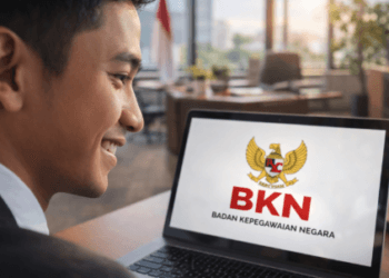 Halaman resmi pengumuman Hasil Uji Kompetensi BKN yang menampilkan status kelulusan peserta seleksi pegawai pemerintah tahun 2026.