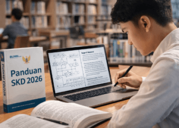 Persiapan intensif mempelajari Materi SKD CPNS 2026 untuk menghadapi ujian Seleksi Kompetensi Dasar berbasis komputer.