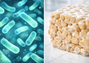 Penjelasan ilmiah mengenai Manfaat Tempe Fermentasi dalam mendukung populasi bakteri baik di usus manusia.