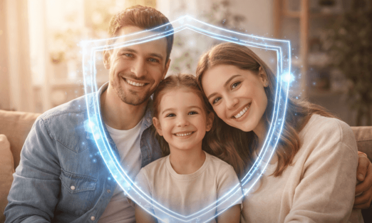 Ilustrasi pentingnya perlindungan melalui langkah memilih asuransi kesehatan keluarga yang tepat untuk menjaga kesejahteraan anggota keluarga.