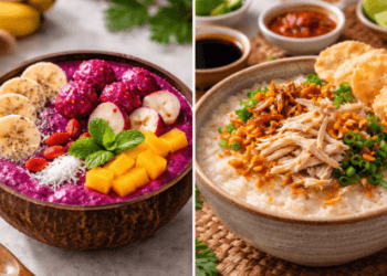 Perbandingan Nutrisi Smoothie vs Bubur Ayam guna menentukan pilihan sarapan paling sehat di tahun 2026.
