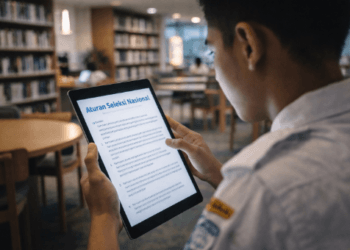 Infografis trik mengerti regulasi baku seleksi yang menampilkan peserta menerapkan jurus pahami aturan ketat SNBP.