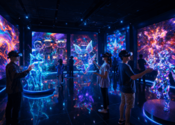 Pengalaman teknologi mutakhir di salah satu pusat Seni Digital Medan 2026.