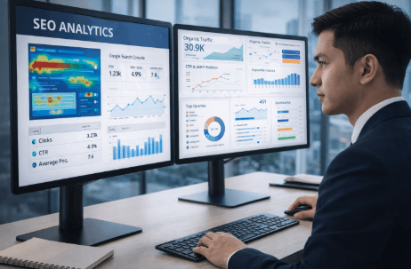 Audit SEO Medan 2026 Menggunakan Google Search Console Untuk Optimasi Konten Bank