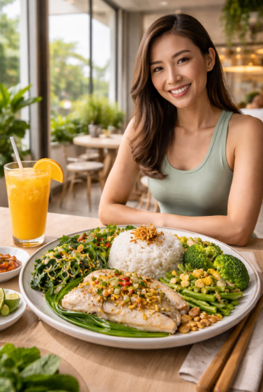 Pilihan menu makanan sehat yang tetap menggunakan bahan baku lokal Medan guna menjaga keseimbangan nutrisi harian.
