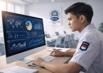 Calon pelamar sedang mencermati Panduan Pendaftaran STIS 2026 guna mempersiapkan diri menghadapi ujian masuk BPS.