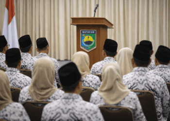 Proses administratif dalam Pelantikan Kepala Sekolah Mataram yang masih menunggu surat keputusan resmi dari BKN pusat tahun 2026.