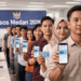 Suasana pendaftaran bansos Medan 2026 melalui layanan digital yang transparan dan memudahkan masyarakat mendapatkan bantuan pemerintah.