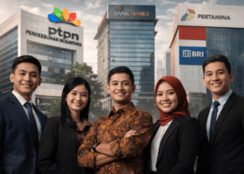 Daftar perusahaan besar yang menyediakan kuota Loker BUMN Medan paling banyak tahun 2026.