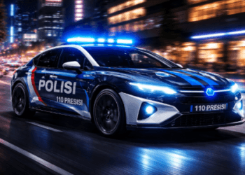Armada patroli presisi dalam layanan Respon Cepat 110 Medan 2026.