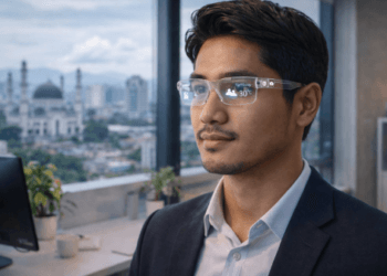 Eksplorasi fitur dan Review Kacamata Pintar AI sebagai perangkat revolusioner yang mendominasi pasar teknologi dunia pada tahun 2026.