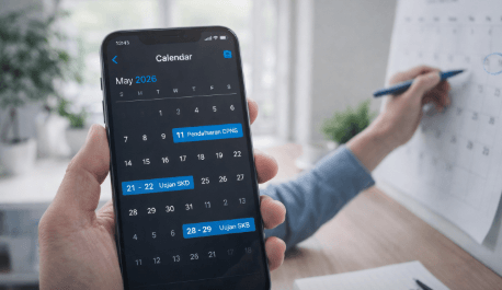 Tampilan jadwal seleksi CPNS 2026 yang menunjukkan berbagai tahapan penting mulai dari registrasi hingga pengumuman hasil.