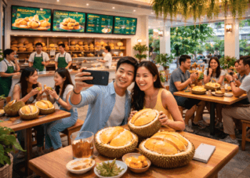 Pengalaman makan buah tropis premium dalam Kuliner Durian Medan 2026.