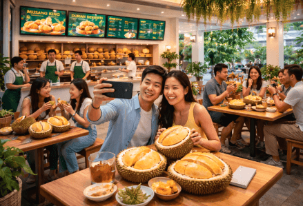 Pengalaman makan buah tropis premium dalam Kuliner Durian Medan 2026.