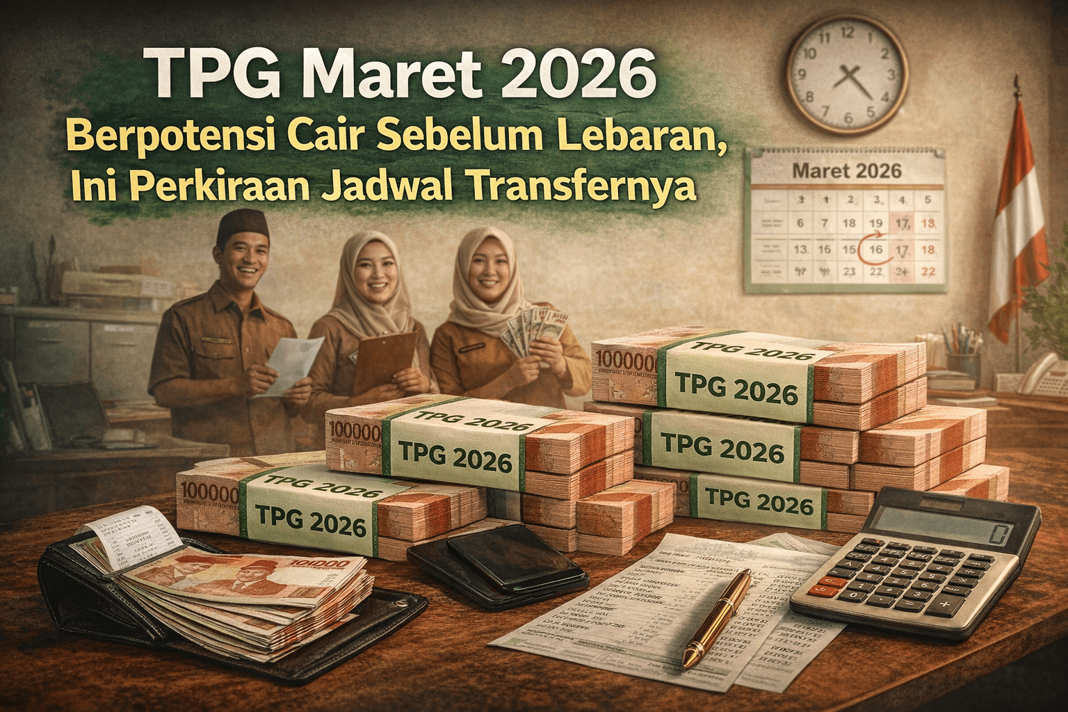 TPG Maret 2026 Cair Sebelum Lebaran? Ini Perkiraan Jadwal Transfer Guru