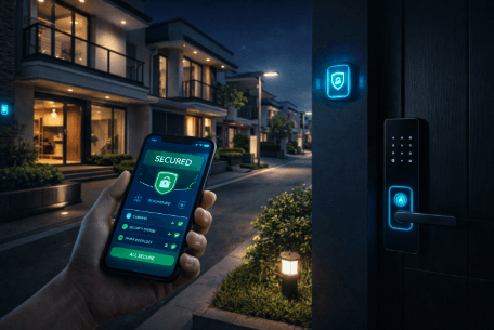 Implementasi teknologi rumah pintar dalam program Smart Home Medan 2026.