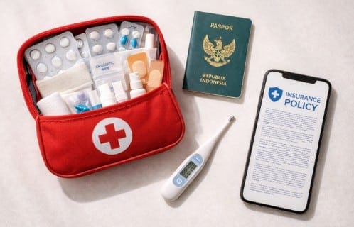 Perlengkapan kesehatan dan asuransi perjalanan 2026 untuk libur lebaran