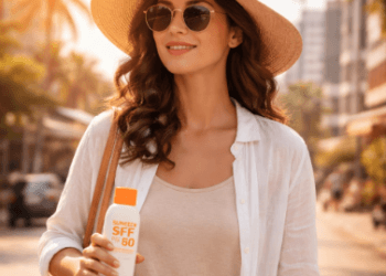 Menerapkan tips kulit sehat Medan dengan pilihan pakaian dan skincare yang tepat selama fenomena cuaca panas ekstrem 2026.