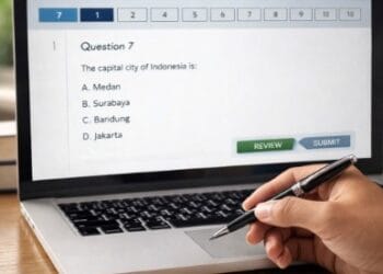 Ilustrasi simulasi tes CAT sebagai bagian dari tips lolos tes SKD sekolah kedinasan 2026