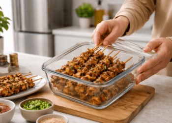 Panduan praktis Tips Menyimpan Sate Jamur di dalam wadah kedap udara guna menjaga tekstur kenyal di tahun 2026.