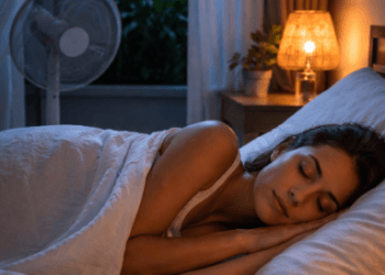Tips mengatur kenyamanan tempat tidur agar tetap nyenyak saat suhu udara malam hari terasa panas.