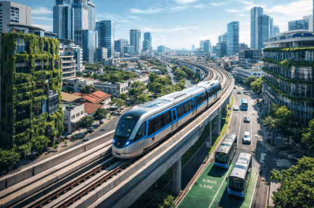 Wajah baru infrastruktur dalam sistem Transportasi Publik Medan 2026.