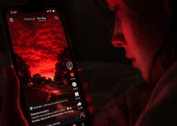 Penampakan Video Viral Langit Merah Australia 2026 yang menghebohkan pengguna media sosial di seluruh penjuru dunia internasional.