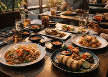 Keanekaragaman menu hidangan pada Wisata Kuliner Medan 2026 yang menggugah selera.