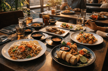 Keanekaragaman menu hidangan pada Wisata Kuliner Medan 2026 yang menggugah selera.