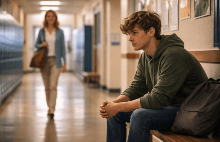 Ilustrasi remaja yang membutuhkan dukungan psikologis untuk menghadapi stigma sosial terkait kesehatan.