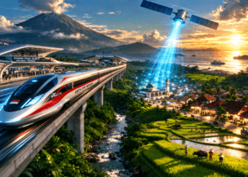 Pembangunan infrastruktur transportasi dan digital dalam berita negara April 2026.