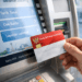 Seorang penerima manfaat sedang memasukkan kartu KKS ke dalam mesin ATM untuk mencairkan saldo Bansos BPNT April 2026 secara mandiri.