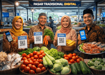 Transformasi pasar tradisional dalam berita negara April 2026.