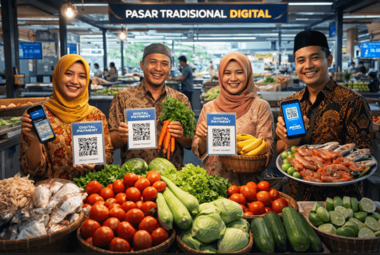 Transformasi pasar tradisional dalam berita negara April 2026.